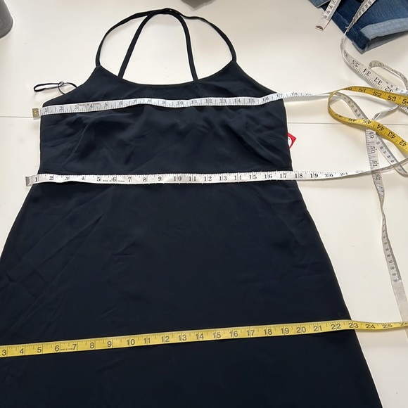 Women’s Everlane The Japanese GoWeave Cross-Back Slip Dress Black - Picture 11 of 15